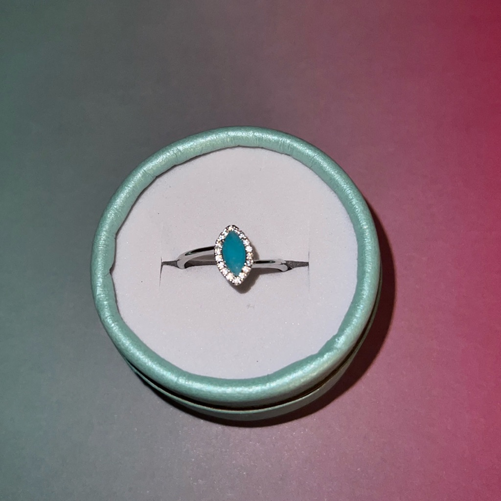 Rbp2562 Social Affair Main Stone Genuine Amazonite Size 8 28$